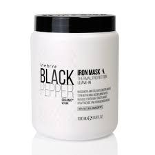 Inebrya Ice Cream Iron Black Pepper Maschera Rinforzante Disciplinante 1000 ml